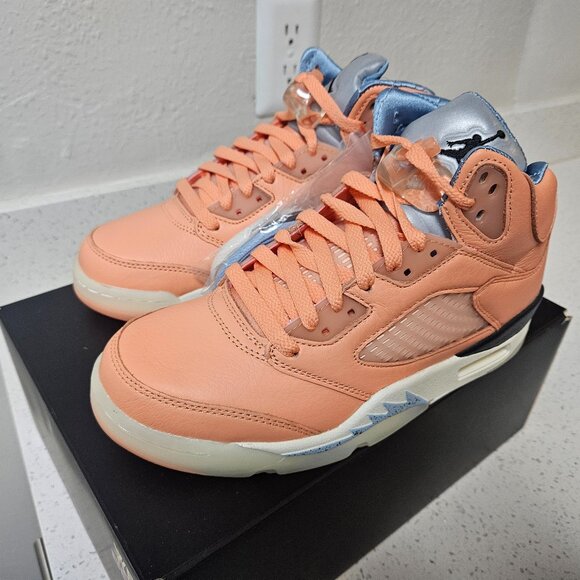 New Nike Jordan 5 size 6 mens/7.5 womens DJ khaled crimson bliss OG all - Picture 1 of 10